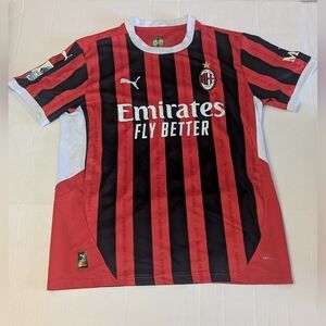 Puma Milan Home Shirt Men's Soccer Jersey Size L